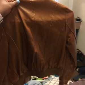 Used leather jacket